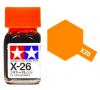Tamiya X-26 Clear Orange (80026) Enamel Paint